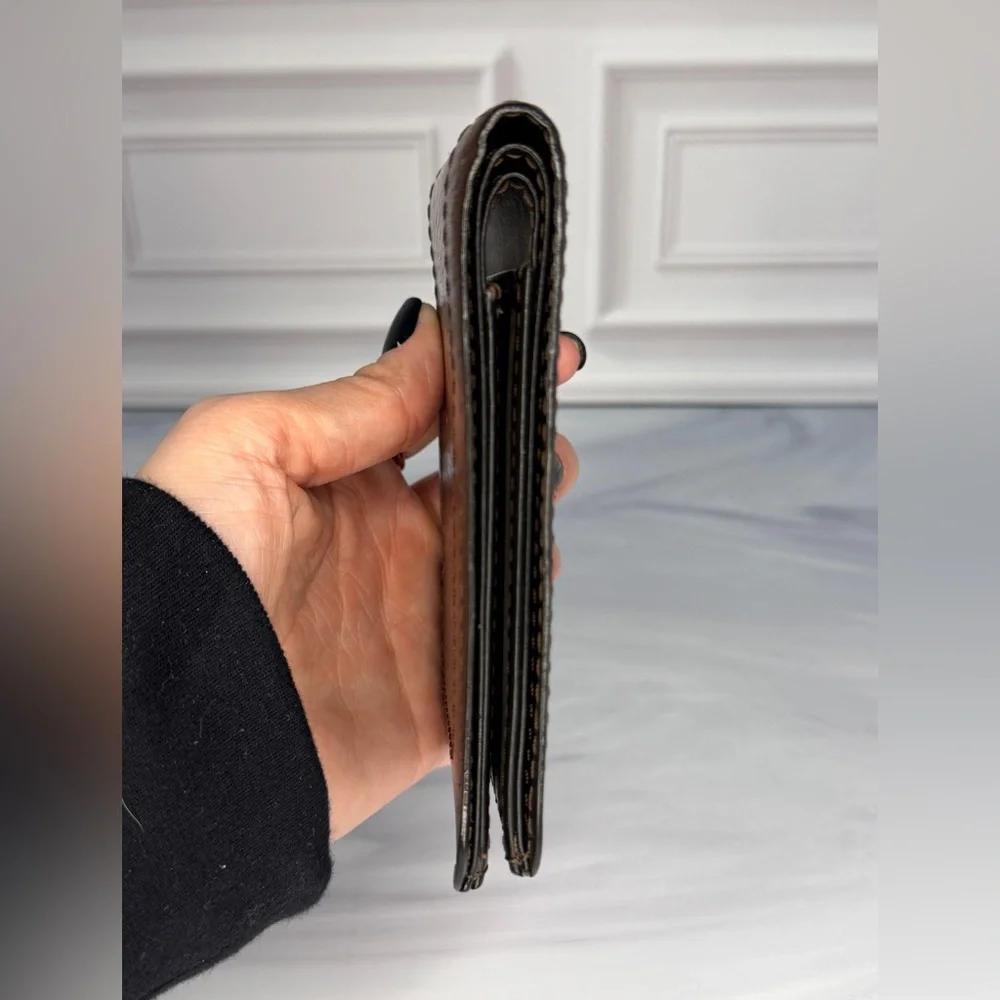 Louis Vuitton Brown Leather Men’s Bifold Wallet | Vintage | Date Code CA0015